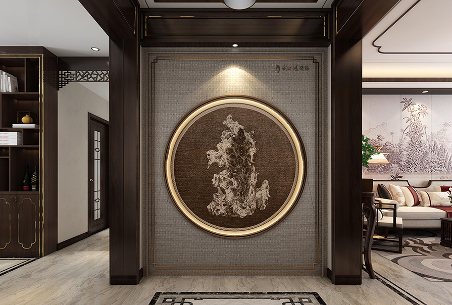 創之鴻裝飾玄關裝修實景圖