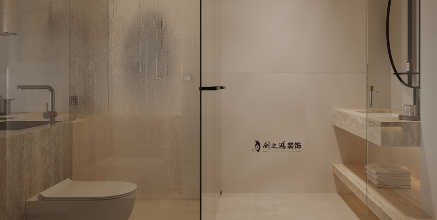 南開(kāi)宸院118㎡ 極簡(jiǎn)風(fēng)格三居室裝修案例