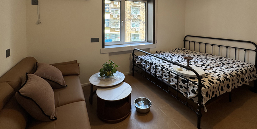風屏公寓86㎡中古風格兩居室原創案例